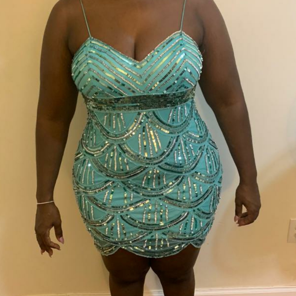 Jump Apparel Sequenced Dress